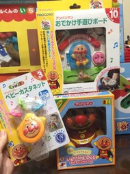 全新日本🇯🇵正版🌟阿卡將 麵包超人 嬰兒玩具 搖鈴 推車 玩具 寶寶