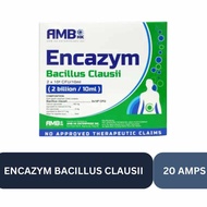 Encazym Bacillus Clausii Oral Suspension 10mL by 20's Probiotics (Generic of Erceflora)