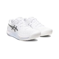 【】GEL-Res9 2E (Wide) White Men' And Women's Low Top Professional Tennis Shoes 3PVL GV6T