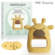 Momcozy Baby Teether Toys | Baby Teething Toys | Baby Teething Relief | Food Grade Silicone Teether 