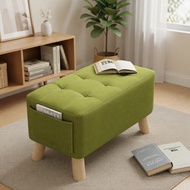 Entrance Door Shoe Stool The Door Can Sit Small Stool Fitting Room Shoe Bench Rectangular Adult Long