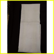 ¤  ⏏ ❥ PRECUT EMBROIDERED FABRIC Gusot Mayaman (#010-I) White