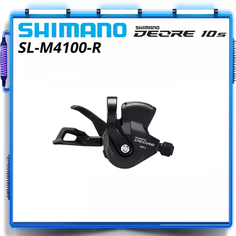 SHIMANO DEORE SL M4100 Right 10 Speed SL-M4100 RAPIDFIRE PLUS Right Shift Lever Clamp Band 10s 10v D