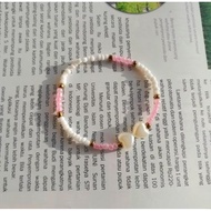 [LV003] Love Bead Bracelet | Beads Bracelet Heart | Aesthetic Bead Bracelet
