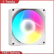 9cm PWM Silent Computer Fan 800-1800RPM Speed CPU Cooling Fan 4Pin RGB PC Fan for Computer Case & Li