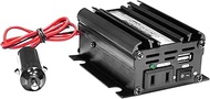 Plug In Car Power Inverter - 100W Continuous 200W Surge Peak Output 12v DC to 115 Volt AC Cigarette 