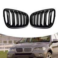 [Kesoto1] 2Pcs Front Grille Grill 51137307599 51137307600 Replaces for BMW x6 E71
