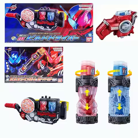 Bandai Original DX Kamen Rider Build Driver Belt Reissue Edition Ice Super Bes Suit with Hazard Trig