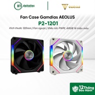 Fan Case Gamdias AEOLUS P2-1201 BLACK-WHITE | Genuine Genuine |