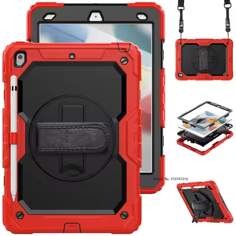 Kickstand Shockproof Kid For iPad 9th 10.2 2021 Case For iPad Pro 9.7inch Mini 6 Pro12.9 2018 2022 A