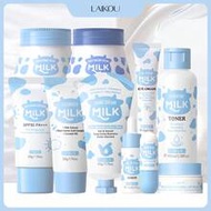 LAIKOU Moisturizing & Brightening Skincare Set (55g Moisturizing Cream + 55g Brightening Cream + 50g