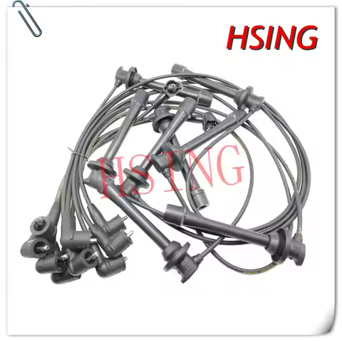 Ignition Cable Spark Plug Wire Set For Toyota Crown Celsior Lexus LS400 SC400 1UZFE ***Part No# 9091