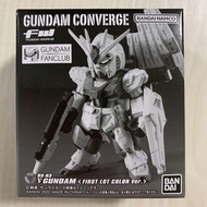 最後一盒 BANDAI 盒蛋 FW GUNDAM CONVERGE RX-93 V GUNDAM FIRST LOT COLOR VER. GUNDAM FAN CLUB 限定