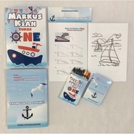 Personalized Nautical Theme Party Needs and Give Aways