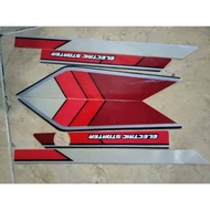 HONDA (CASH ON DELIVERY) Original Standard Striping Sticker Astra Prima Electric Starter 89HONDA