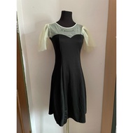 casual short dinner black dress & dinner party mesh dress
