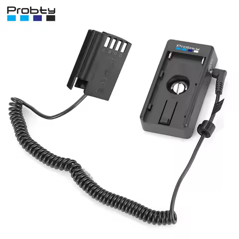 DMW-DCC17 DC Coupler DMW-BLK22 Dummy Battery or NP-F Battery Adapter Plate For Panasonic Lumix G9 DC