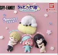 全新 日版 Bandai 扭蛋 SPY x FAMILY spyxfamily 間諜家家酒 Nemurasetai ねむらせ隊 瞓覺 Sleeping 1套 Figure 間諜過家家 全4款 洛伊德 