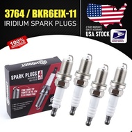 4Pcs Genuine Quality Spark Plugs For NGK 3764 BKR6EIX-11 Iridium IX BKR6EIX11 US