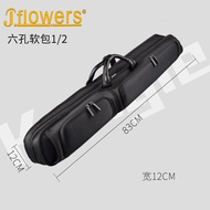 Nylon Billiard Cue Stick Case JF Soft Bag Half Nine Pool Stick Barrel American 6 Hole Big Head Cue T