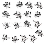 170pcs 17Values Transistor Assorted Kit S9012 S9013 2N2222 S9015 S9018 A1015 C1815 A42 A92 2N5401 2N