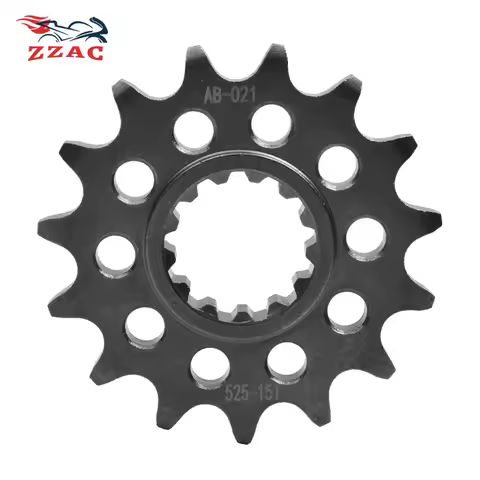 525 Chain 15T 16T 20CrMnTi Motorcycle Front Sprocket For YAMAHA Tenere 700 FZ-07 MT-07 XSR700 YZF-R7