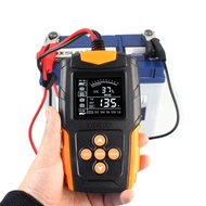 FOXSUR 12V 24V Car Battery Tester For Wet/GEL/SLA/Flooded/EFB/Lead-Acid/AGM Battery Analyzer Test Tool Digital Analyzer Tester