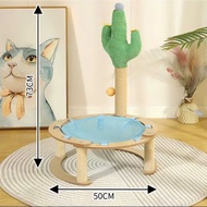 Bed scratching post for pets, dogs/cats