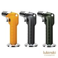 Rubinski Cigar Lighter Lockable Flame Blue Flame Open Flame Double Flame Switching Large Capacity De