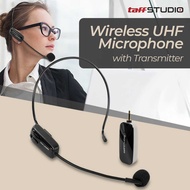 BISA COD / Wireless Microphone UHF Call Center with Transmitter - HX-W002 / mik buat imam sholat /mi