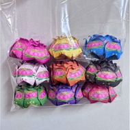 Nine Turns Nine Colors Great Compassion Mantra Small Lotus {9 Pieces Set Zhuang} Width 10cm x Height