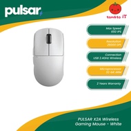 Pulsar X2A Wireless Gaming Mouse - White