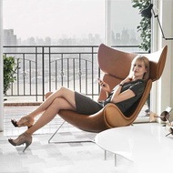 ○✾✴ [Contact customer service first] Nordic Snail Chair Swivel Leather Single Sofa Designer Leisure Recliner Living Room Study Light Luxury Tiger