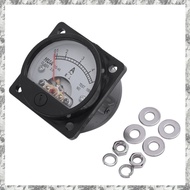[I O J E] Class 2.5 Accuracy AC 0-5A Analog Panel Round Meter Ammeter Meter Black
