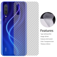 5Pcs 3D Carbon Fiber Sticker Back Screen Protector For Realme 7 7i 6 7 X7 Pro OPPO F17 Pro Back Stic