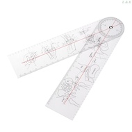 1Pcs Goniometer Alat Fisioterapi / Penggaris Sudut / Goniometer Angle Medical Ruler