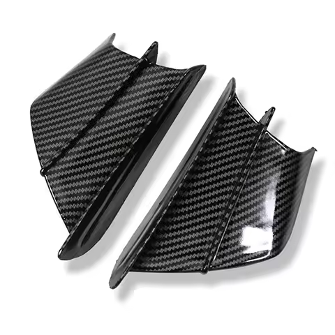 1 Pair Motorcycle Side Winglet Aerodynamic Wing Deflector Spoiler For Kawasaki Ninja 650 400 300 250