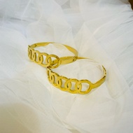 Anti-fade ANTI-RUST TITANIUM BANGEL BRACELET DURABLE TO WEAR every day