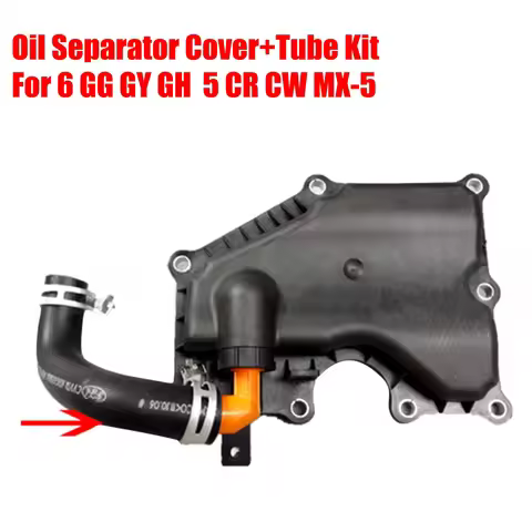 ABHX-Oil Separator Cover+Tube Kit LF50-13-570 4M5G6A785HC 1S71-6758CJ For Mazda 3 Mazda 6 GG GY GH M