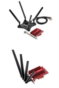 華碩 ASUS PCE-AC88 雙頻 AC3100 4x4 Wi-Fi PCI Express (PCIe) 桌上型電腦無線網路卡
