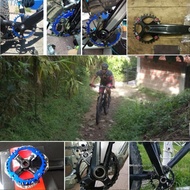 【GTTR】30T Chainring CNC Machined Aluminum Lightweight Construction For 104BCD Cranksetready stock
