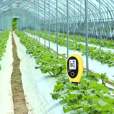 Soil Moisture Detector Tester Digital LCD Soil Water Content Analyzer Meter Soil Moisture Meter for 