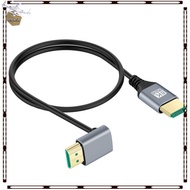 VEN HDTV 2.1 8K Elbow HD Cable Portable TV Connection Line 8K@60Hz HDTV 90 Degree Right Angled Extension Cable Display