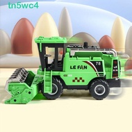 TN5WC4 Simulation Farm Harvester Toy, Crane Harvester Kids Farmer Cart Toy, Vehicle Toys Dump Truck 