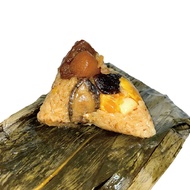 【禾鴻】【葉味x李錦記】蠔油鮑魚干貝虎掌粽(3顆/包)x4包 加贈冷凍水果x1包