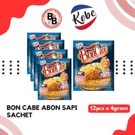 [BB Snack] BON CABE ALL Variant SACHET 4GRAM Price PER Piece Contains 12PCS