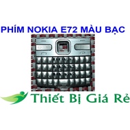 Nokia E72 KEYS IN SILVER