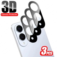 3Piecs Back 3D Camera Protector Glass For Samsung S25 Edge Lens Tempered Glass Cover SamsungS25Edge 