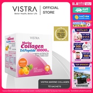 VISTRA MARINE COLLAGEN 10000 MG ORANGE PINEAPPLE 12G 10PC