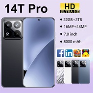 14T Pro 22GB+2TB Global Edition Android 15 Smart 5G Dual Card 8000Mah Tablet Facial Recognition Func